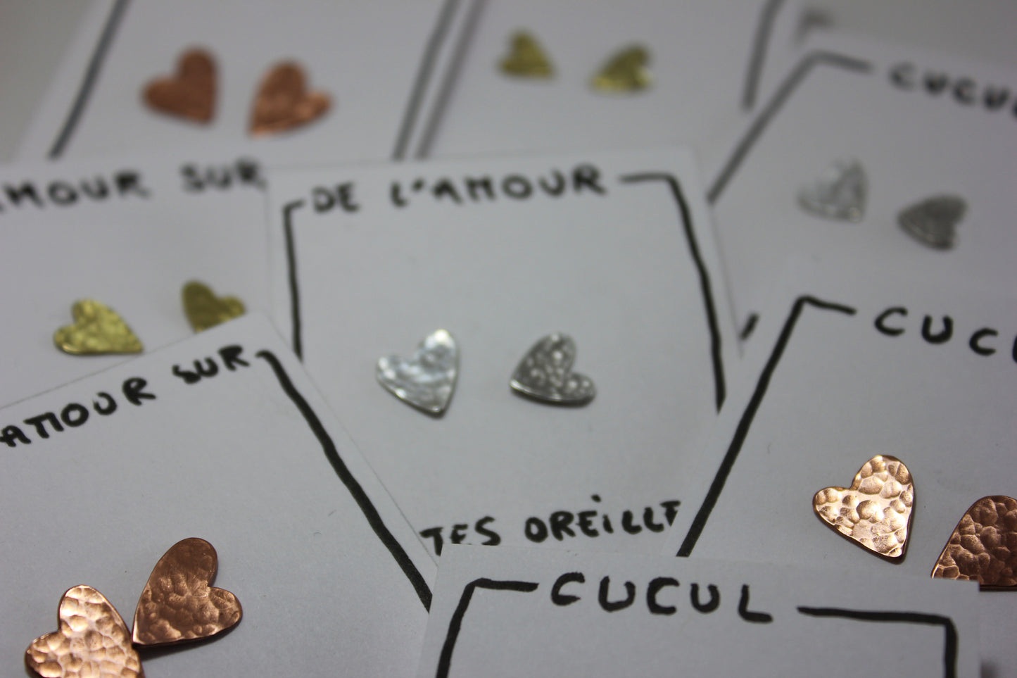 Les puces d'oreilles ❤